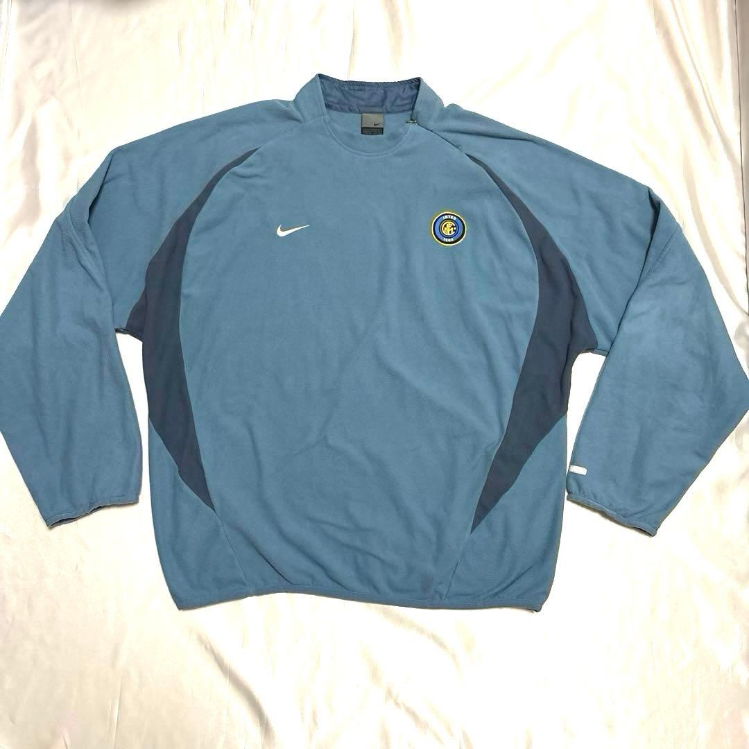 NIKE インテルミラノ 01/02 フリース ドリルトップ/ピステ XL