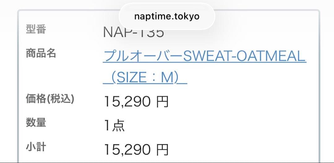 Nissy naptime 2023FW パーカー ブルー