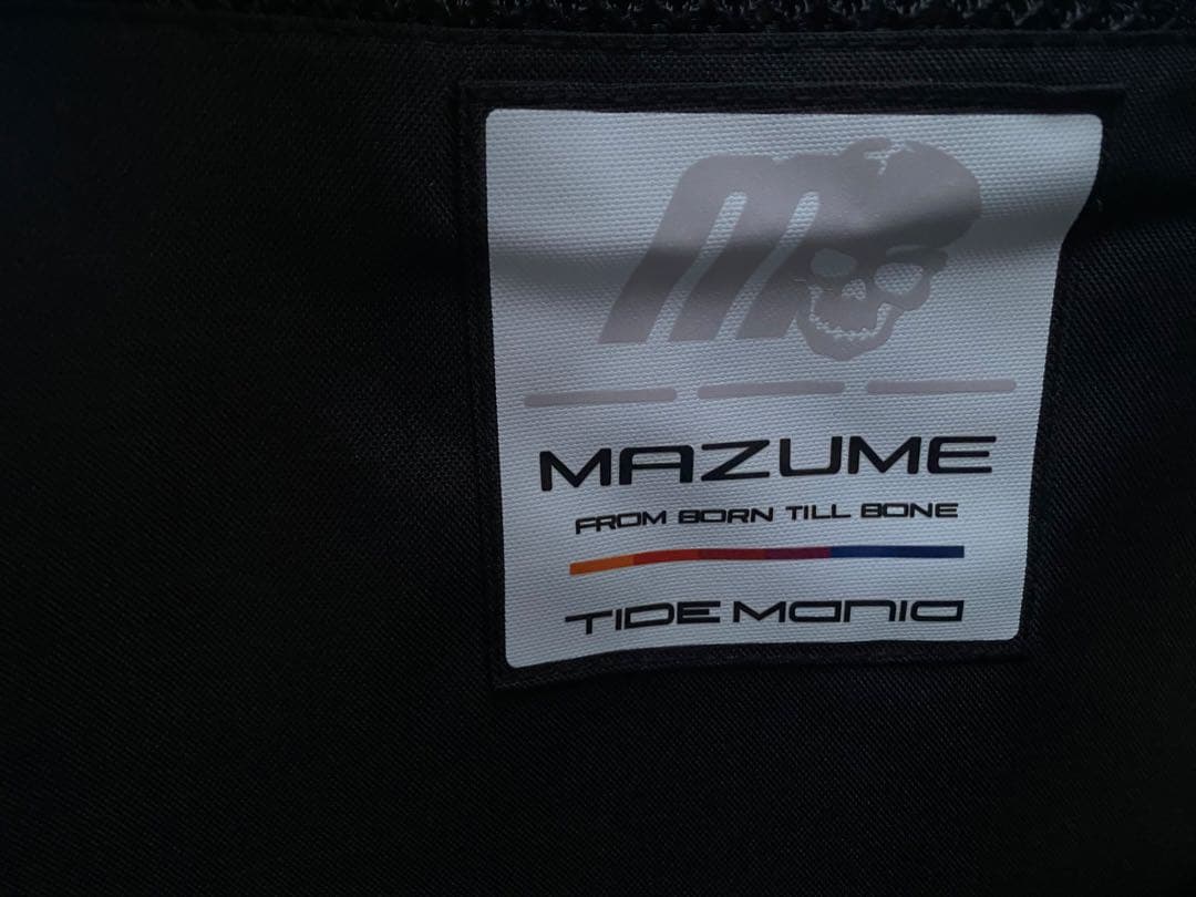 MAZUME TIDE MONIO ブラック フィッシングベスト