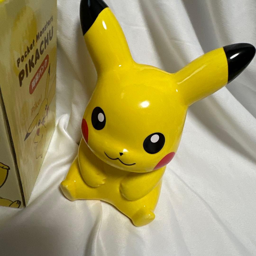 希少　ピカチュウ　陶器バンク　16年廃盤　貯金箱