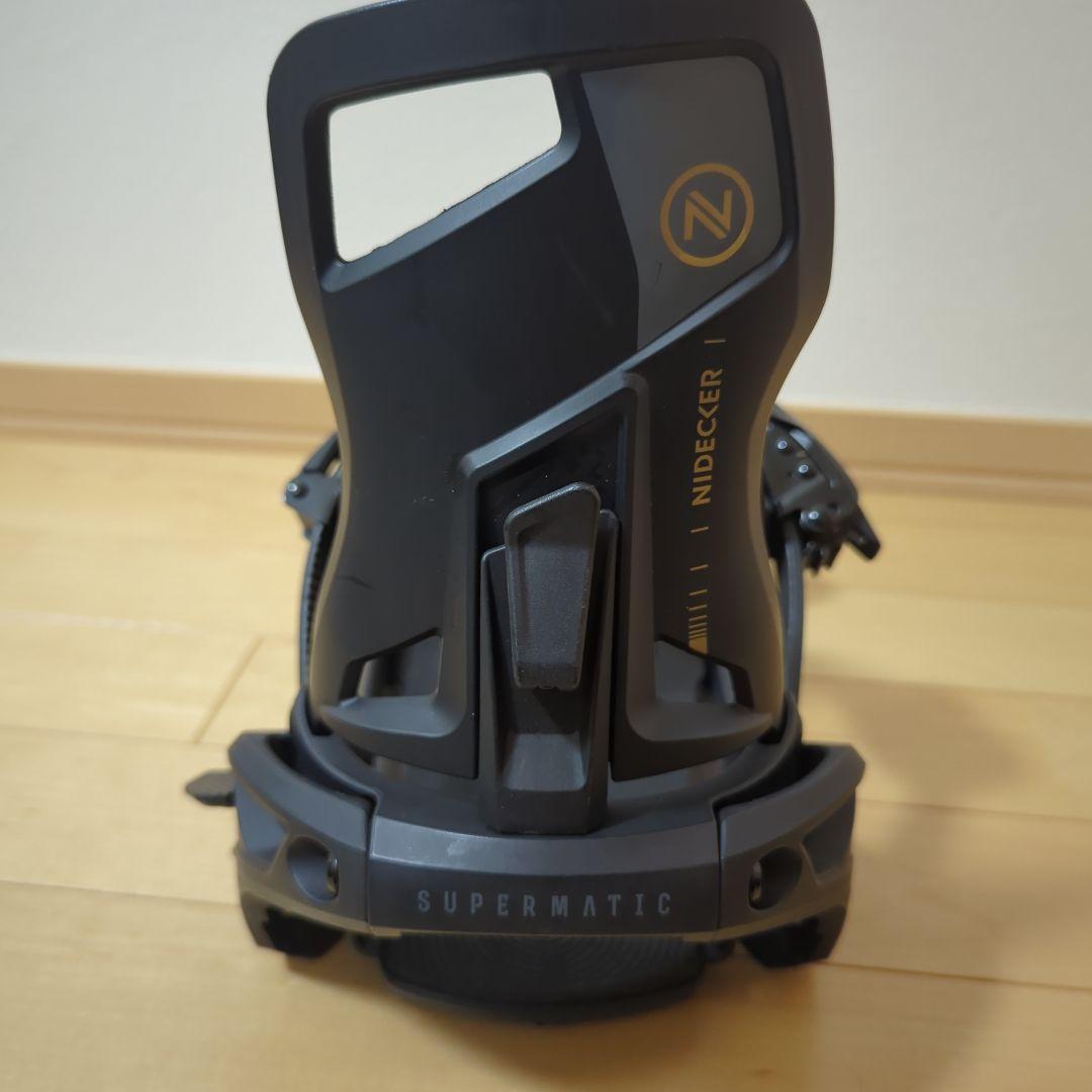 Nidecker Supermatic ブラック Mサイズ(23-24モデル)
