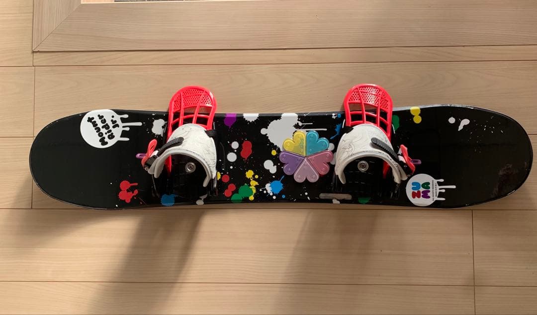 スノーボード板　ブーツ　バインディング三点セットキッズ135cm-140cm未満