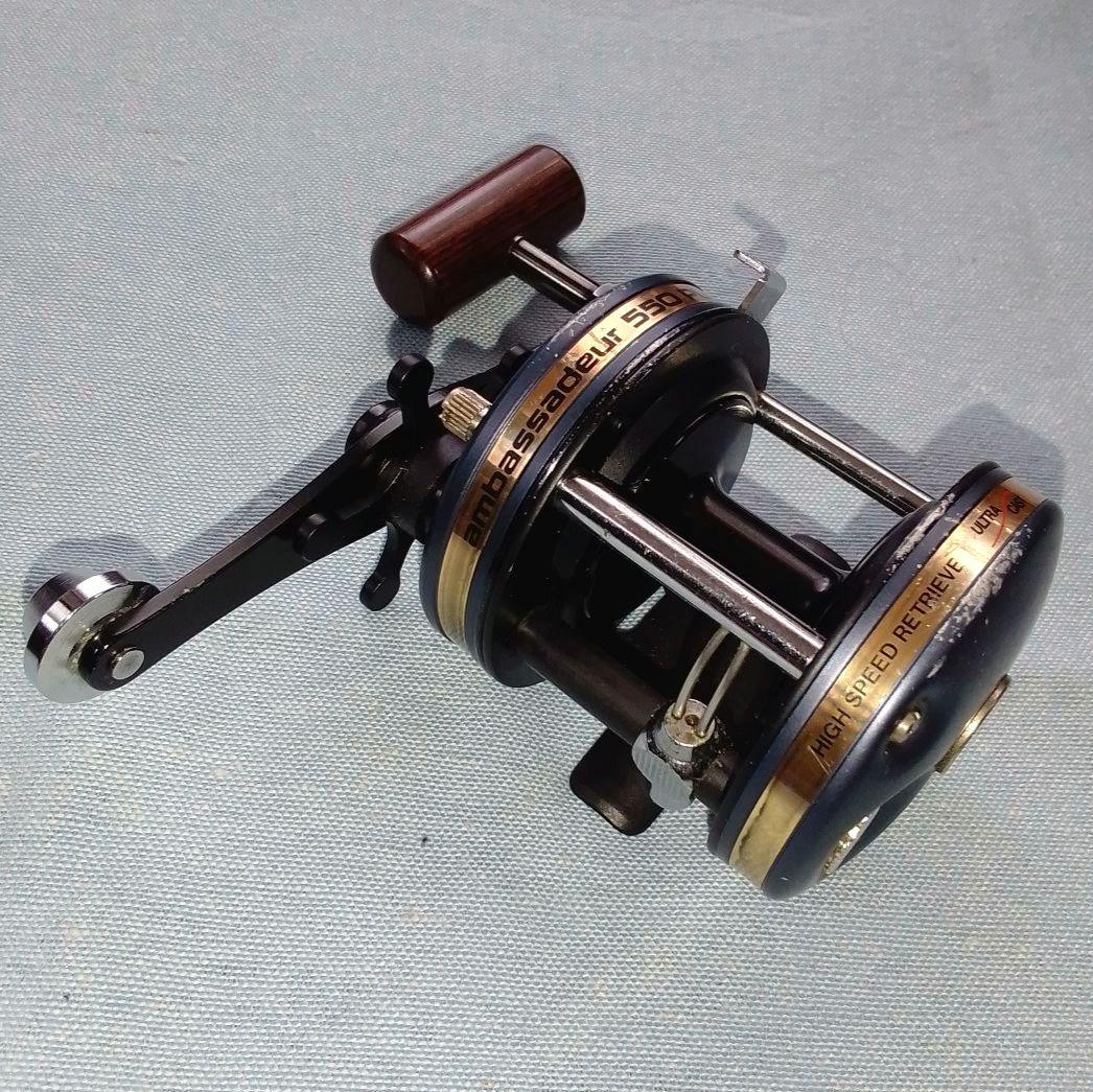アブガルシアambassadeur 550 PLUS 両軸リール