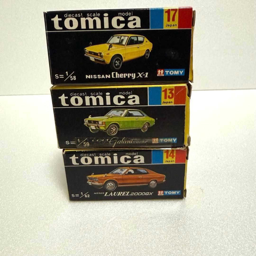トミカ日本製 日本車シリーズ コルトギャラン　1F 1Eホイール 4台