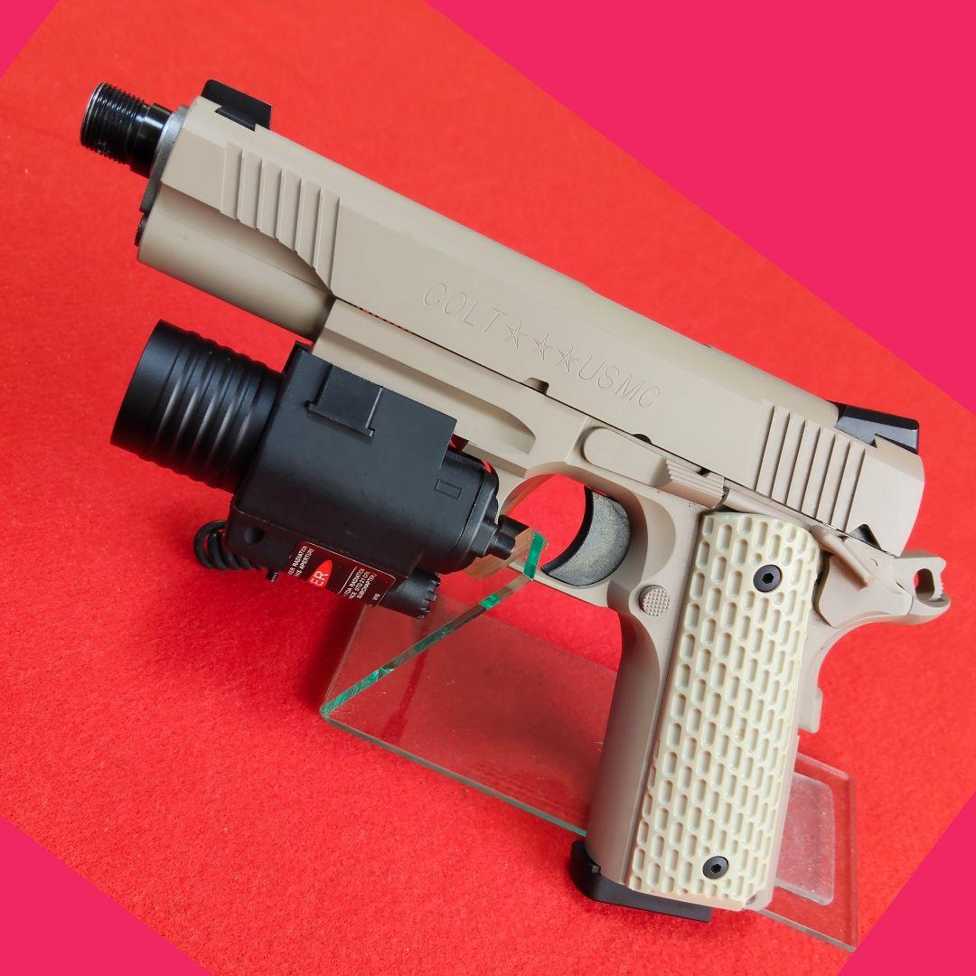 東京マルイ　M45A1 CQBピストル　ガスブローバック　《アクセサリー付》