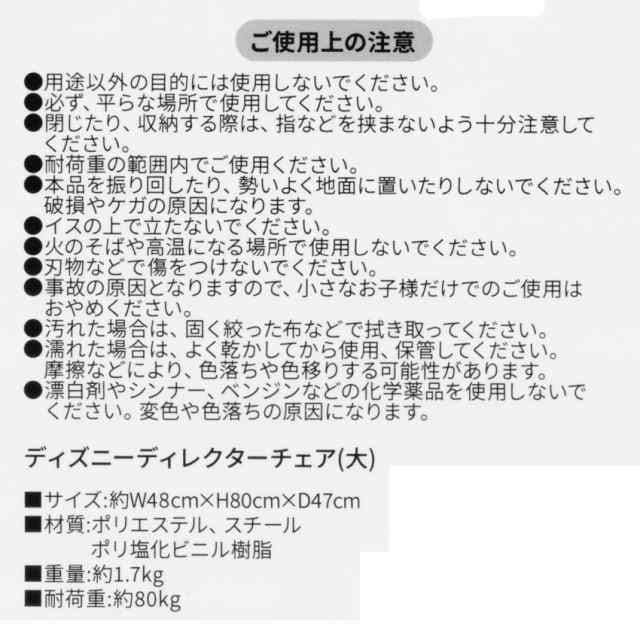 2脚セット ディズニー アウトドアチェア ミッキー＆ミニー チップ＆デール