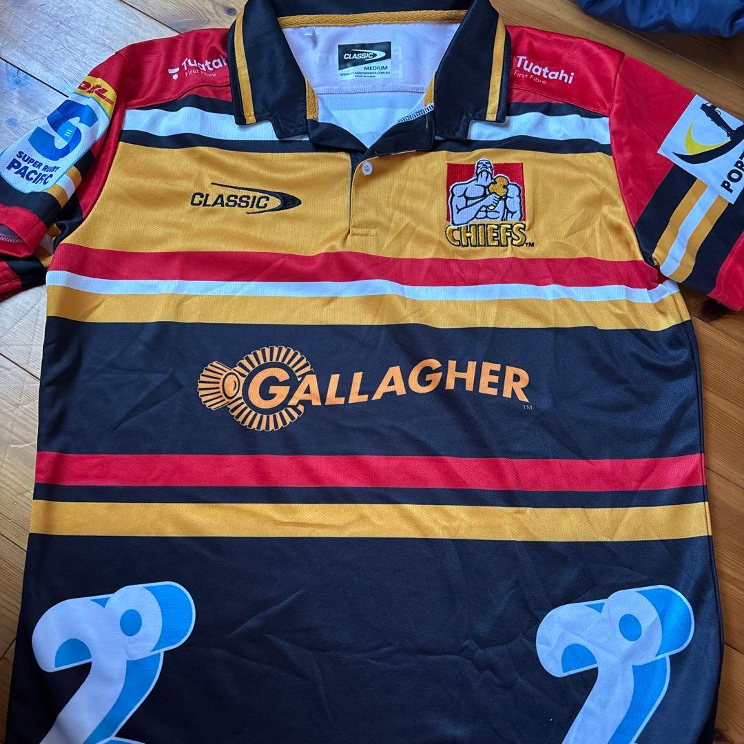 CLASSIC CHIEFS ラガーシャツ Mサイズ