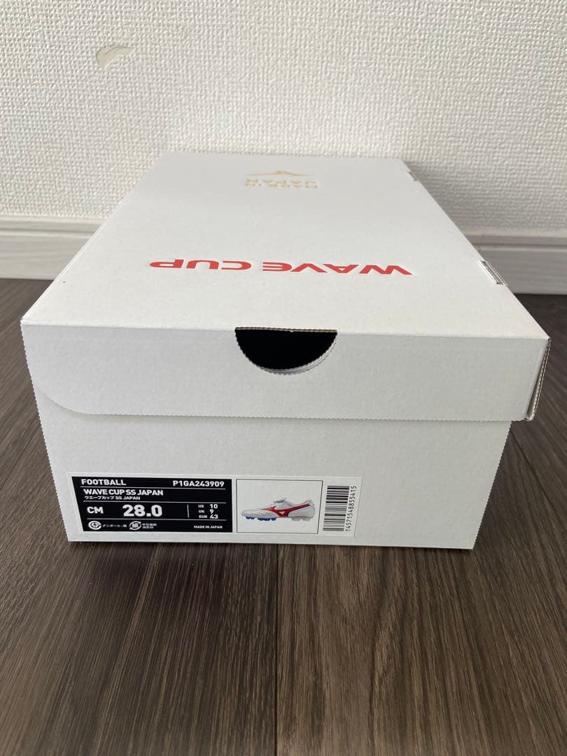 ミズノ　ウエーブカップ SS JAPAN 28cm