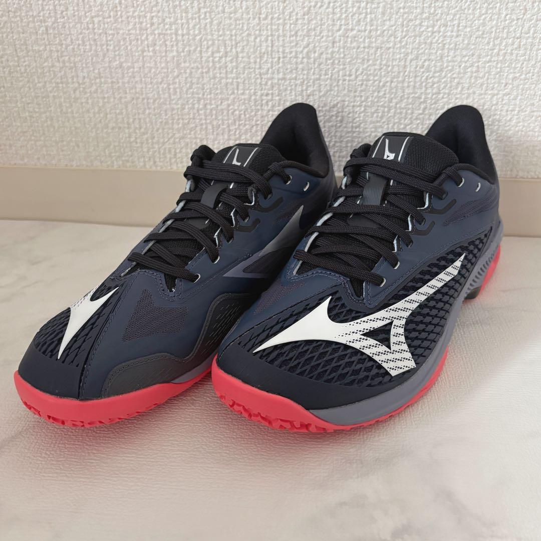 25.5cm MIZUNO(ミズノ) ウエーブエクシード 6 OCテニスシューズ