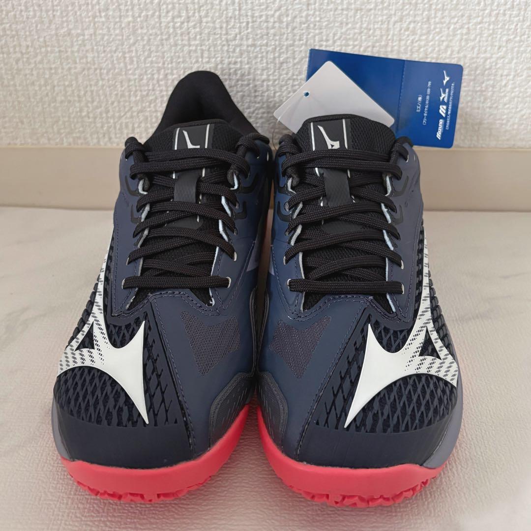 25.5cm MIZUNO(ミズノ) ウエーブエクシード 6 OCテニスシューズ