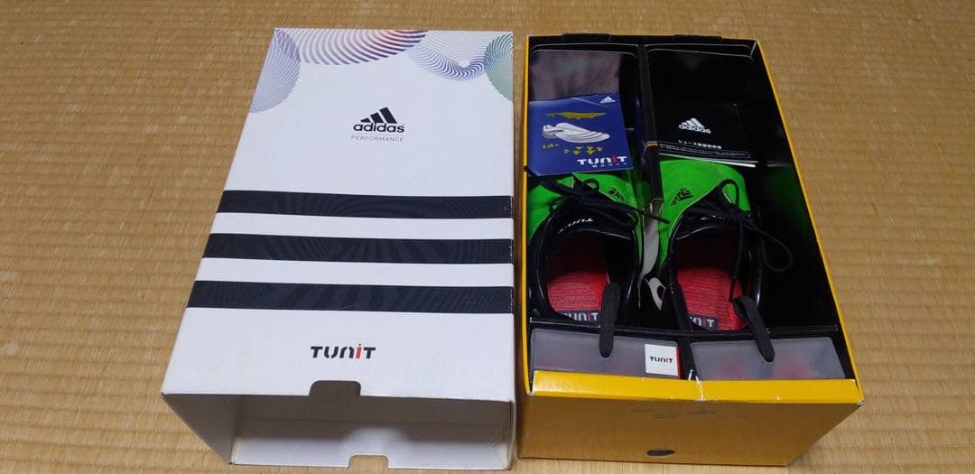 adidas　F50　iTUNiＴ　サッカースパイク　緑　26.5cm