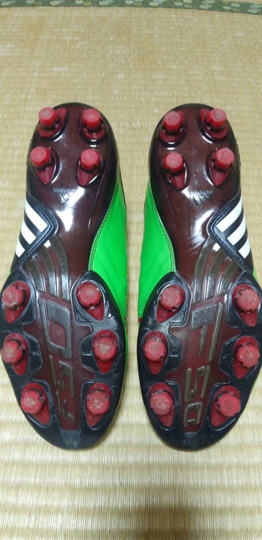 adidas　F50　iTUNiＴ　サッカースパイク　緑　26.5cm