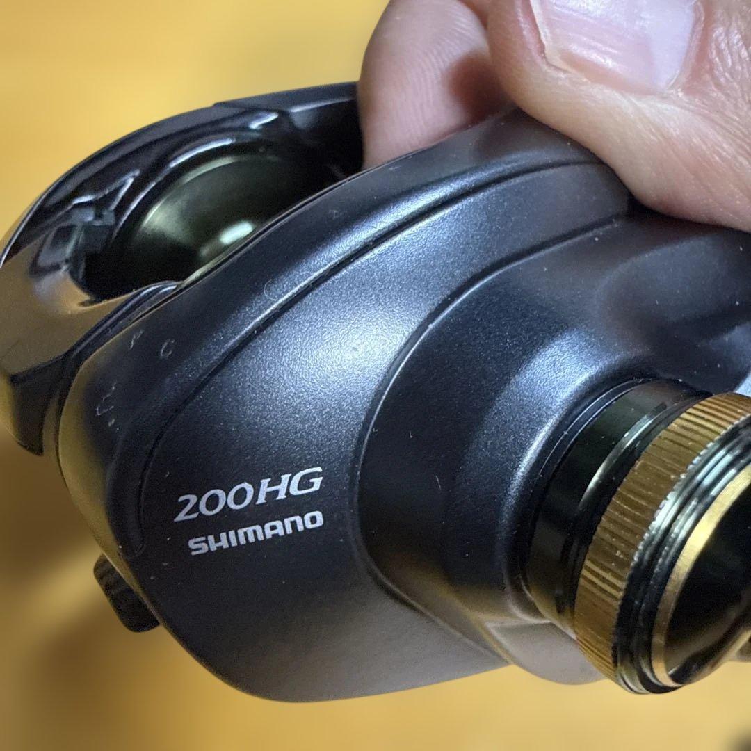 shimano US CURADO 200HG　バリアルハンドル付き