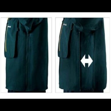 モンベル mont-bell ウェイディングレインジャケット グリーン XL