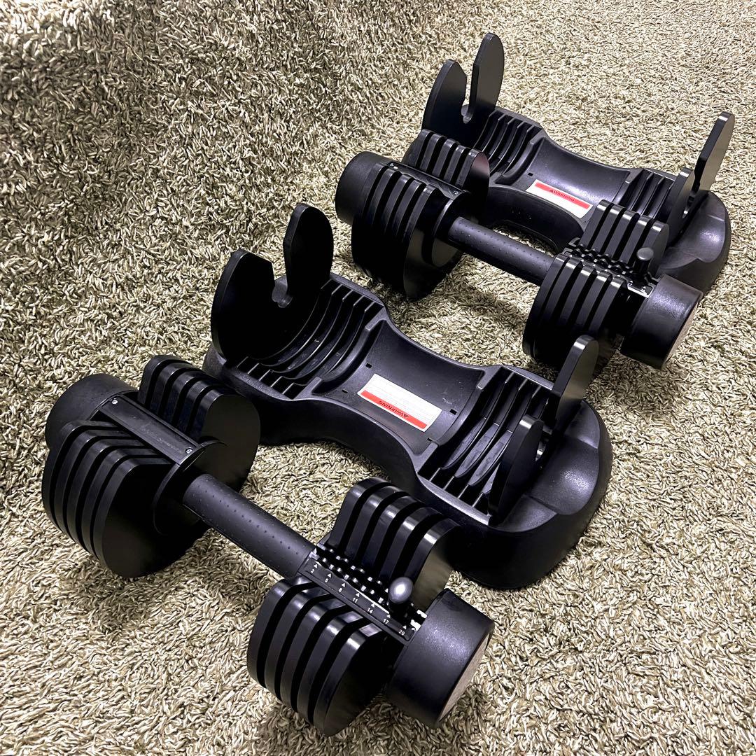 購入時注意！　2-① 片方　ATIVAFIT 可変式ダンベル 2-20kg