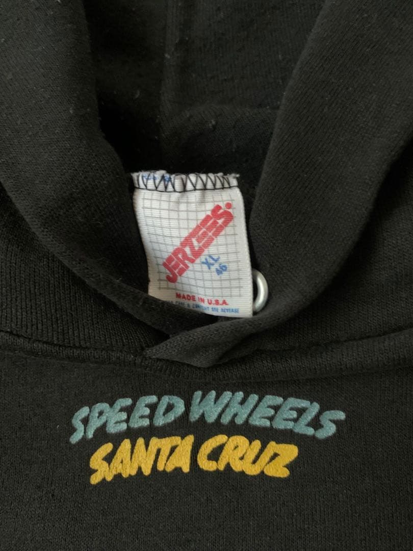 vintage santacruz スクリーミングハンド パーカー XL