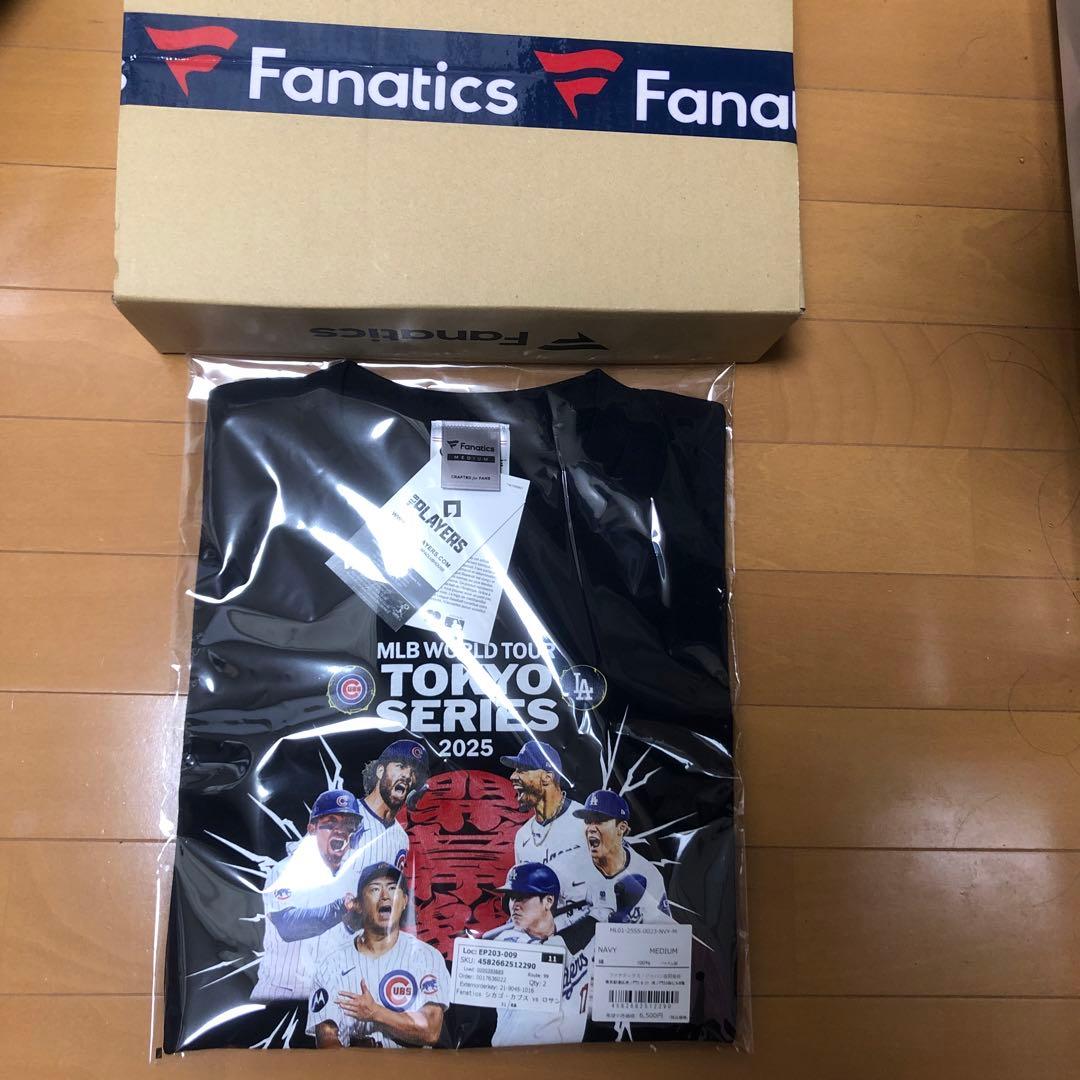 【新品未使用】送料込　即日発送　Mサイズ　MLB 東京シリーズ 開幕戦 Tシャツ