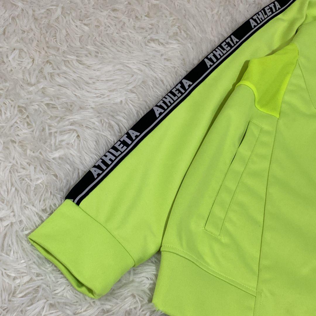 極美品 ATHLETA アスレタ トラックジャケット ジャージ イエロー M