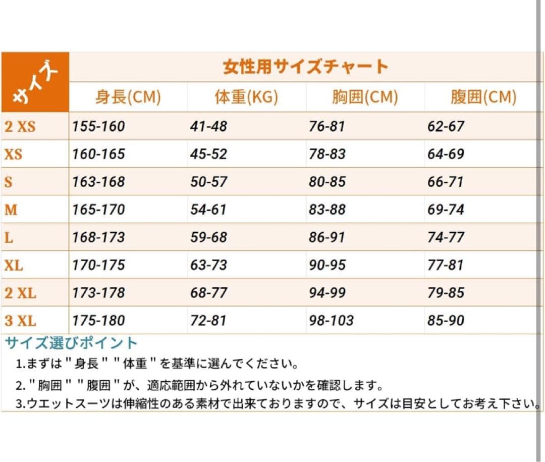 ウェットスーツ フルスーツ メンズ レディース 5mm バッグジップ 裏起毛