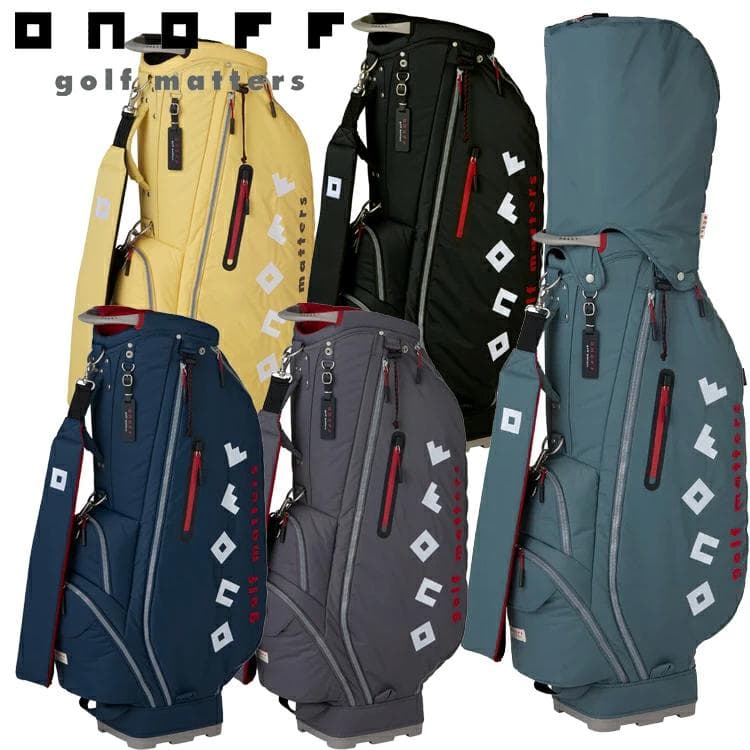 新品 ONOFF オノフ キャディバッグ OB3626 スレートグレー