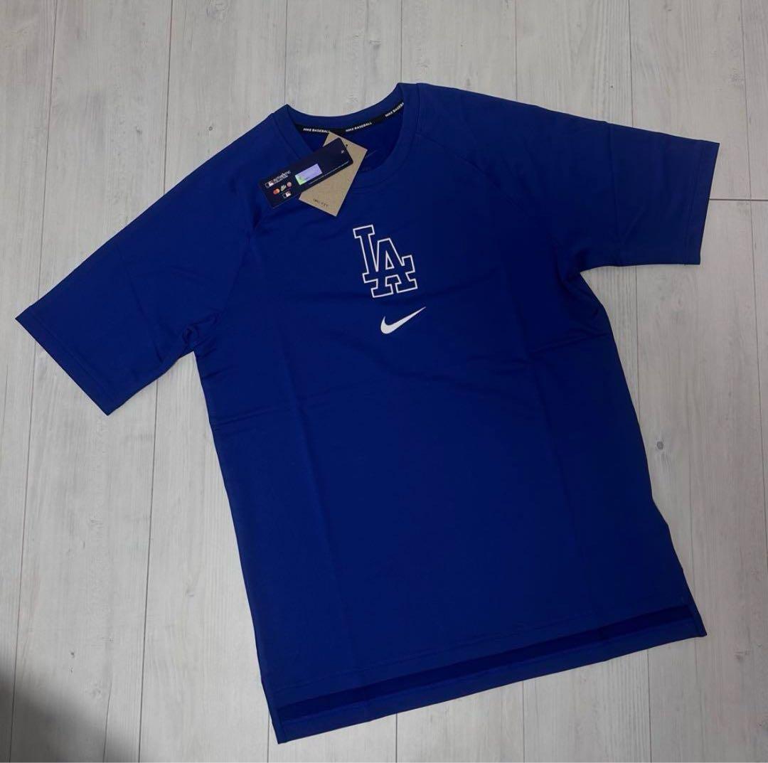 【入手困難】サイズLドジャース 選手着用 オーセンティック ラグラン Tシャツ