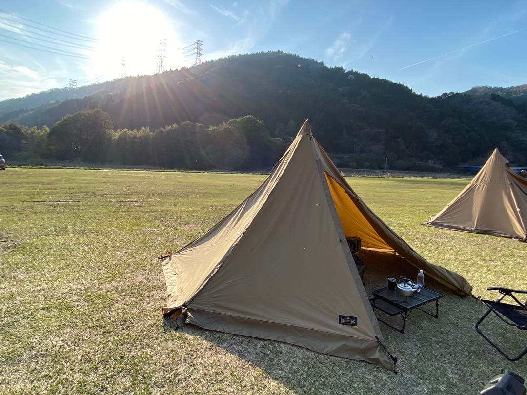 【新品・未開封・未使用】タッソ T/C ワンポール型テント