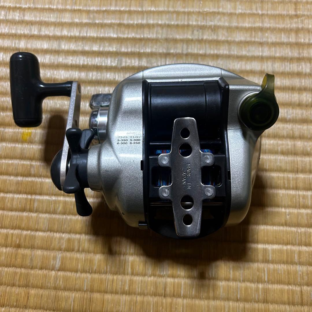ダイワ 電動リール スーパータナコンS500W ワニ口ケーブル付き