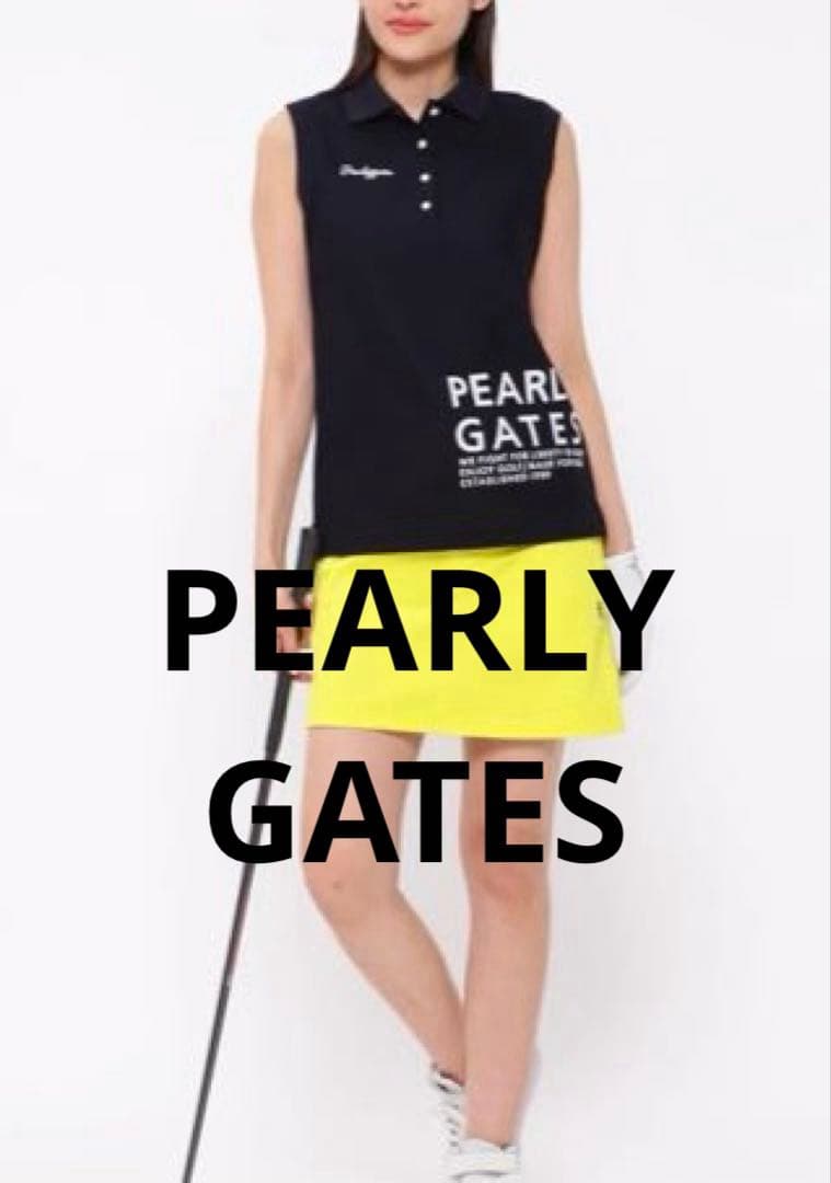 PEARLY GATES 美品☆イエローフレアスカート00