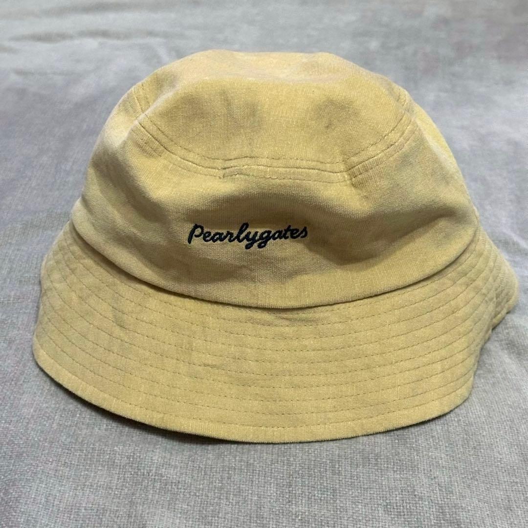 【美品】PEARLY GATES トラッドラビット ハット ベージュ
