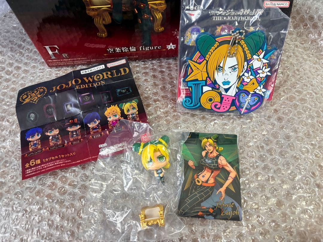 一番くじジョジョの奇妙な冒険 THE★JOJOWORLD ジョジョコレ 徐倫