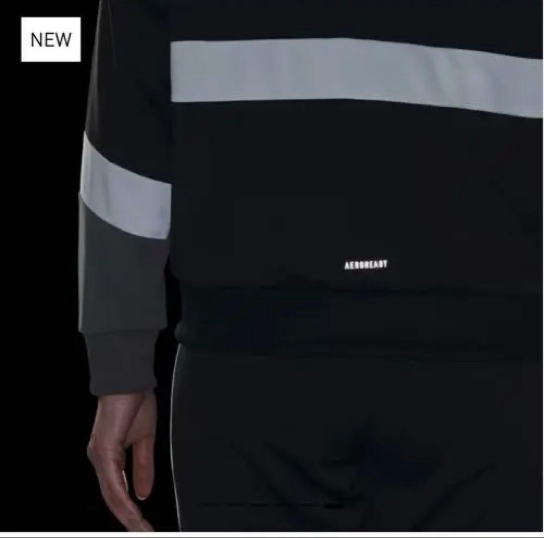 adidasルーズフィットダブルニット　ジャージ　上下　M
