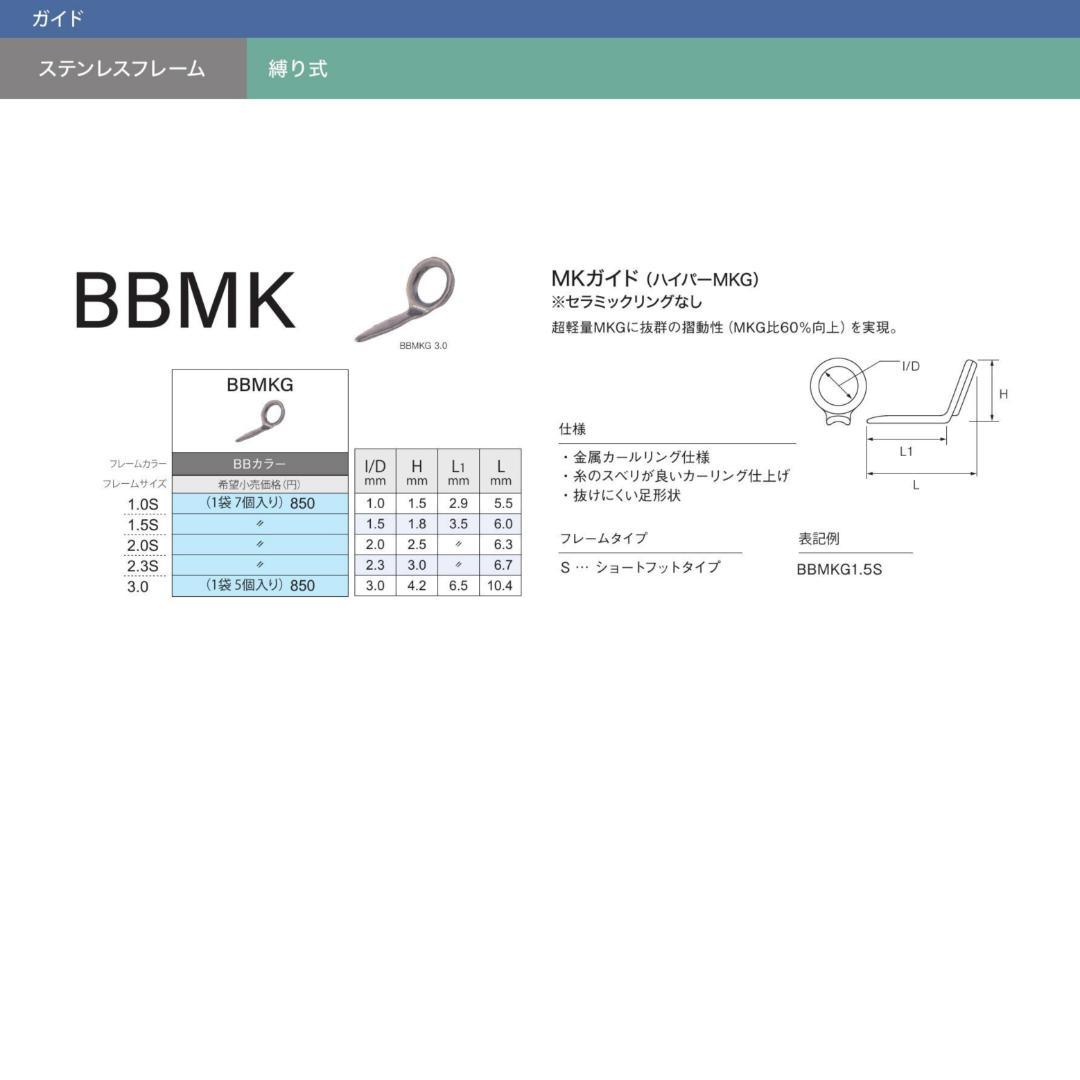 Fuji　ミニクロガイド　BBMKG 2.3s / 3.0