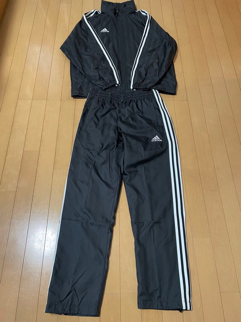 アディダス ウィンドブレーカー 上下セット(Ｌ)