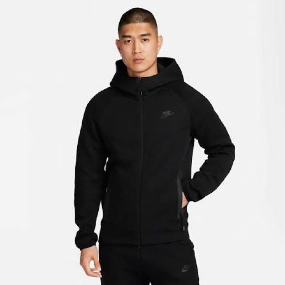 Nike テックフリース上下セット ブラック