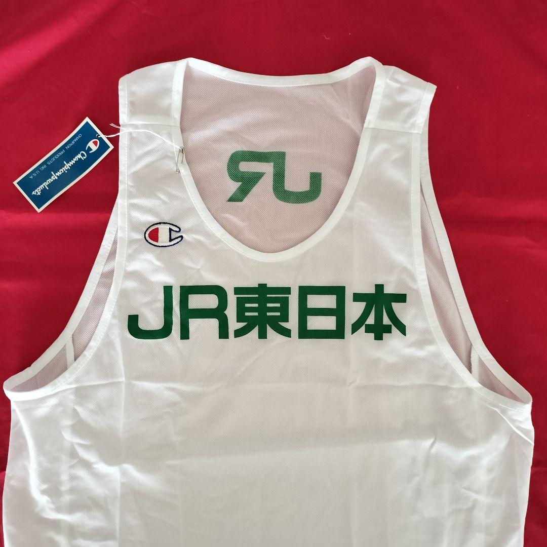 希少90sデッドストック JR東日本 駅伝ユニフォーム シャツ