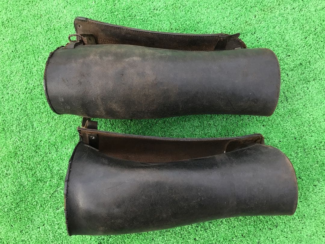 ドイツ軍④ 革製ゲートル 実物