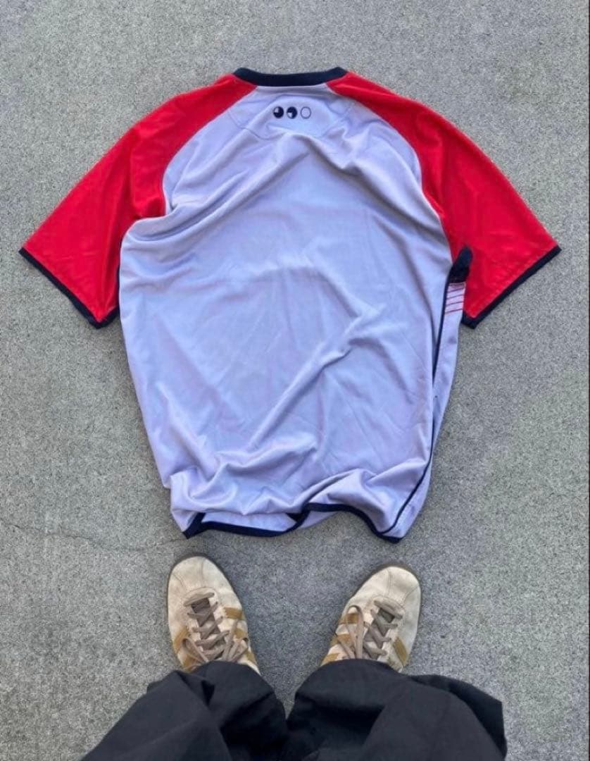 アンブロxイングランド代表 トレーニングシャツ センターロゴ XL