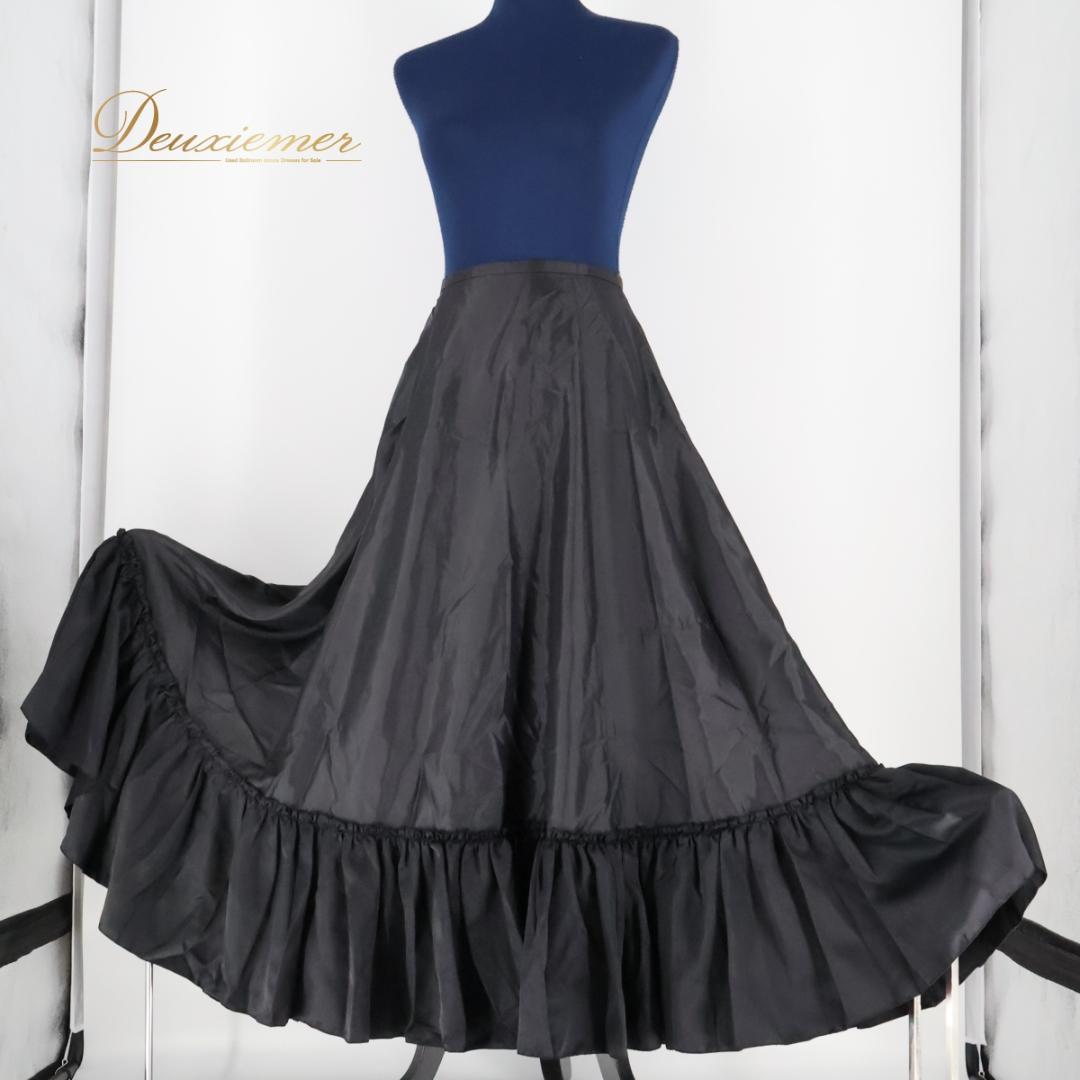 【フラメンコ衣装】ブラック Naomi Collection ペチコート 黒