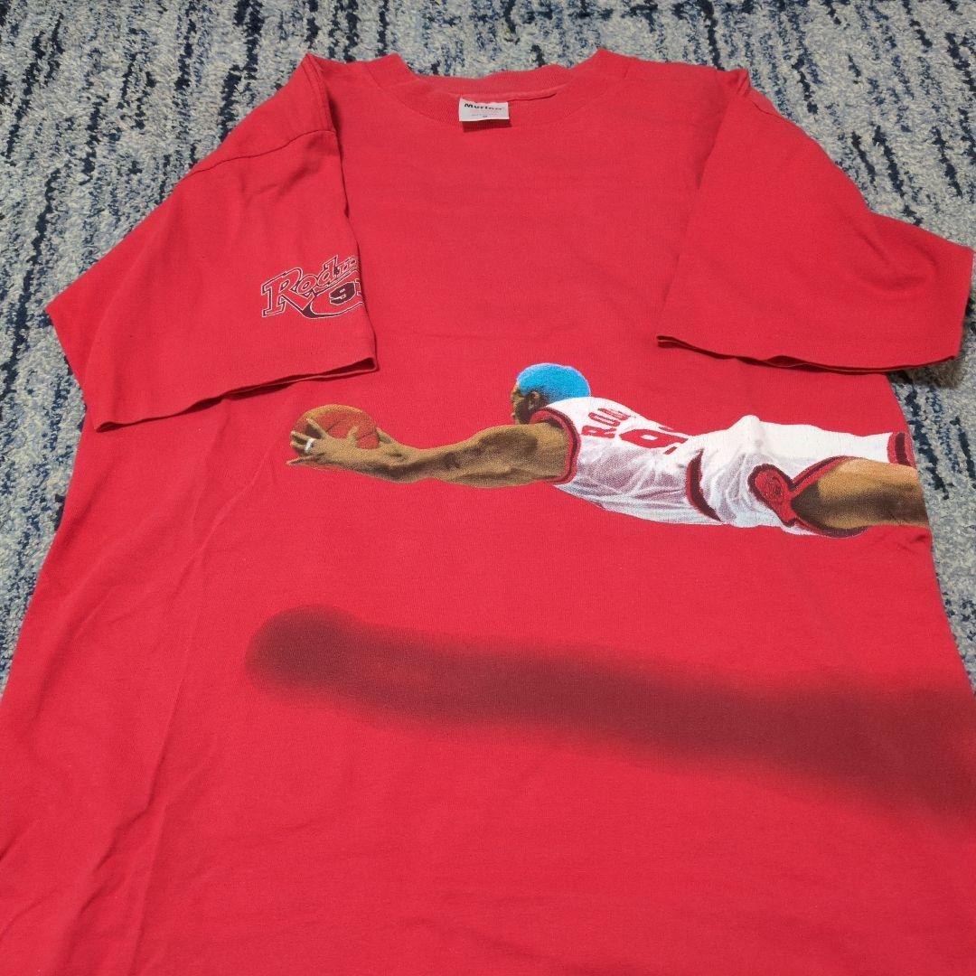 Murina バスケットボール Tシャツ M 赤　RODMAN ロッドマンシャツ