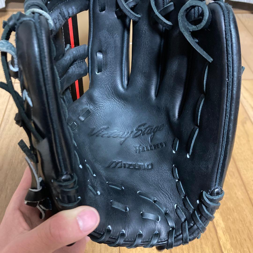 [新品•未使用•箱&袋付き•タグ付属] ミズノ　グローブ　硬式内野手用 右投げ