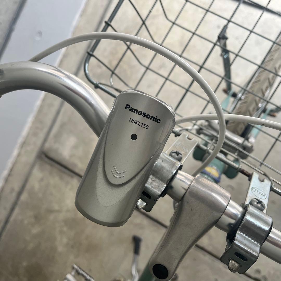 tokyobike 26 ブルーグリーン シングル カゴ付