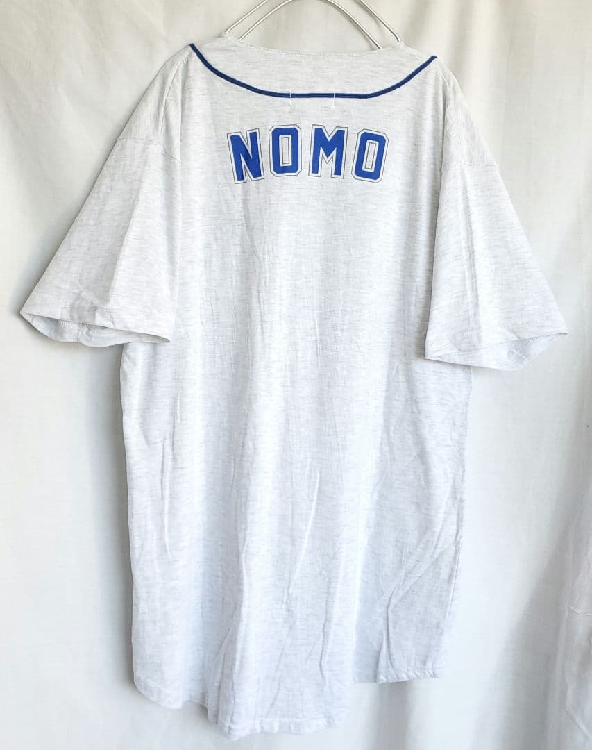 90s NOMO × TOYOTA ベースボールシャツ 野球 企業 野茂英雄