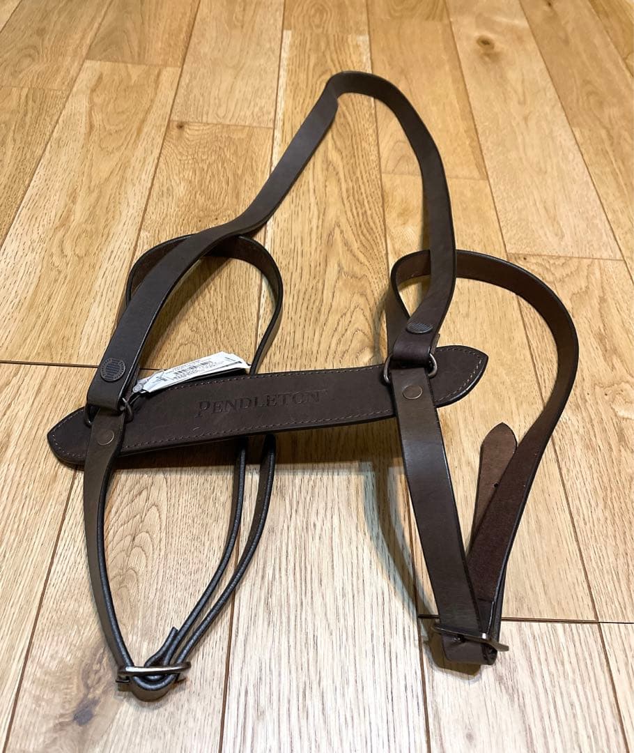 【新品】PENDLETON ペンドルトン ラージ プレミアム レザーキャリアー