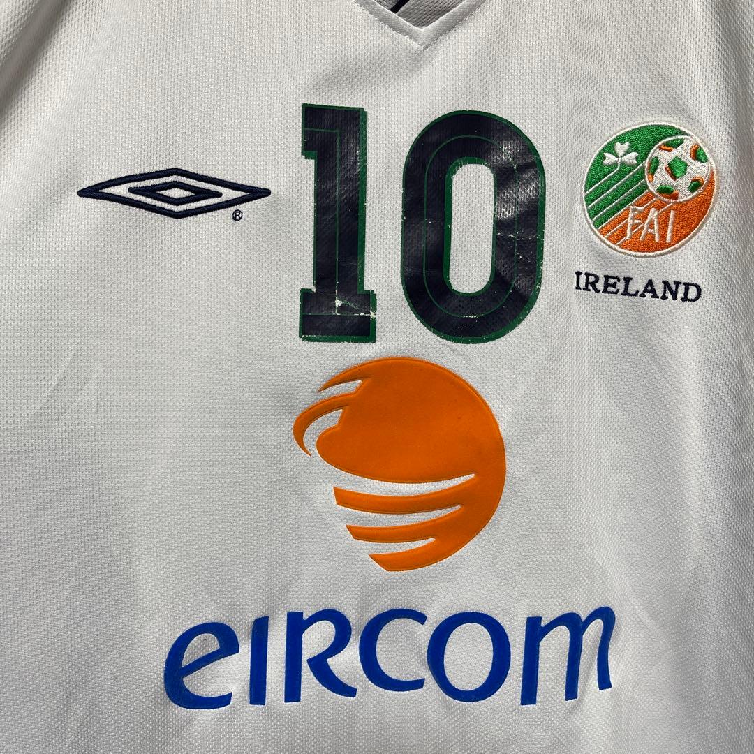 UMBRO アイルランド代表 ロビーキーン 2002年 ユニフォーム