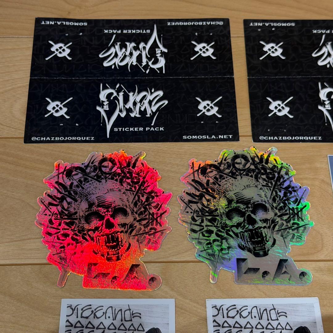 chaz bojorquez ステッカーパック sticker チャズ 7枚