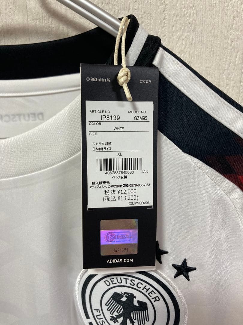 新品 ADIDAS×ドイツ代表 WIRTZ #17 ヴィルツ ユニフォーム W杯