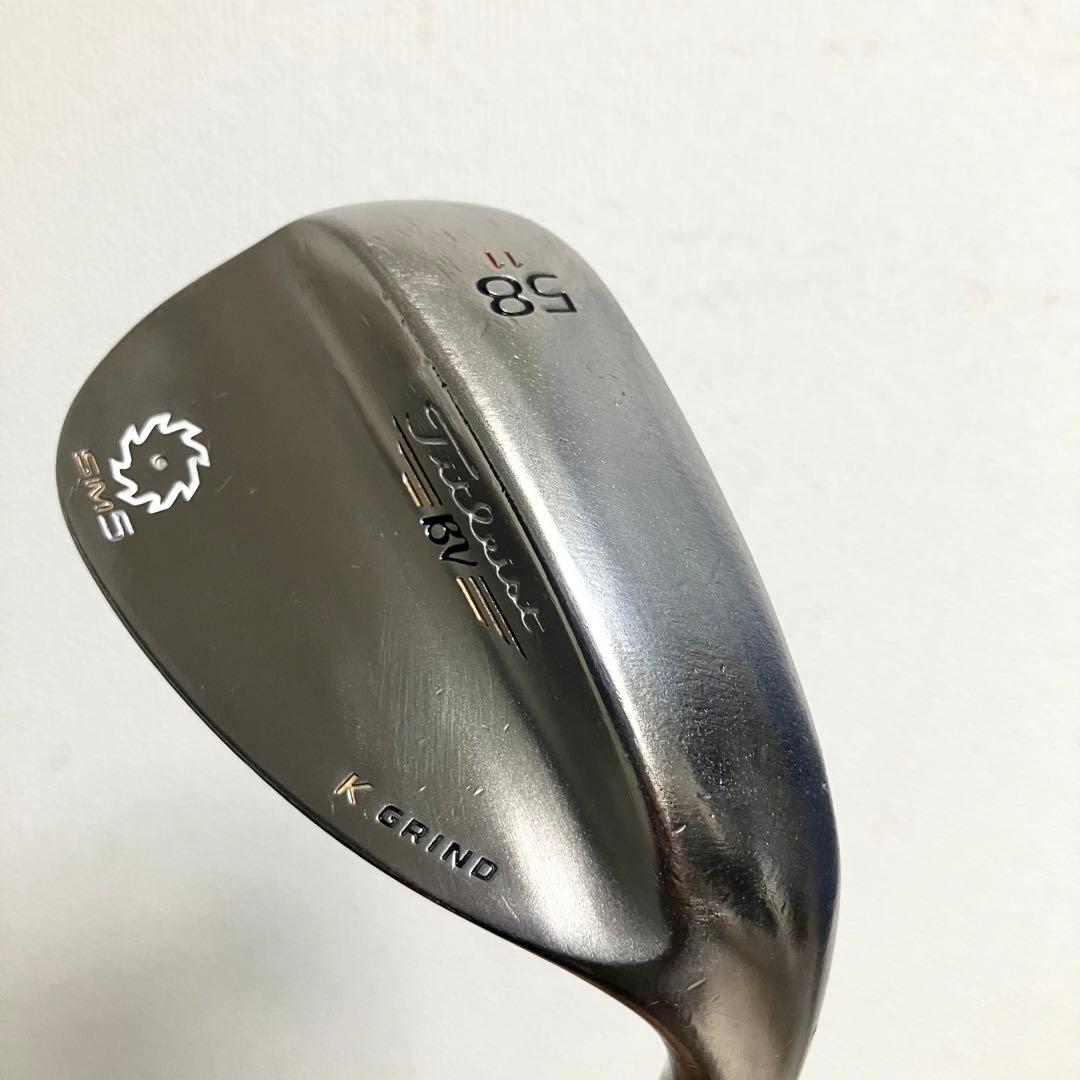 【グリップ新品】タイトリストVOKEY SM5 k GRIND ウェッジ58°