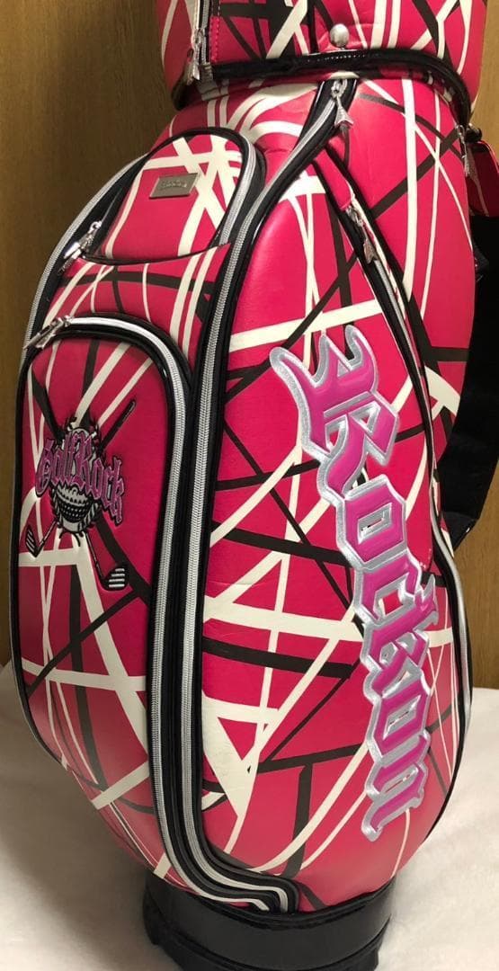 良品 Rockon ロックオン ゴルフバッグ キャディバッグ ヴァンヘイレン