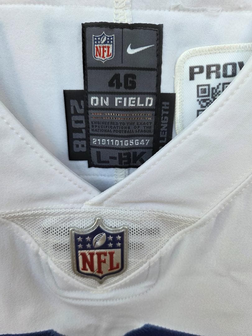 NFL ダラス・カウボーイズ ゲームジャージ #93 白