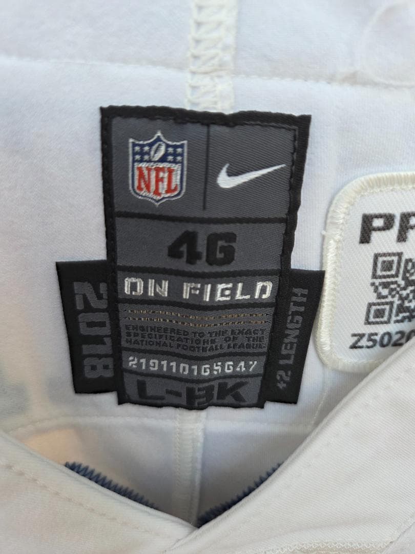 NFL ダラス・カウボーイズ ゲームジャージ #93 白